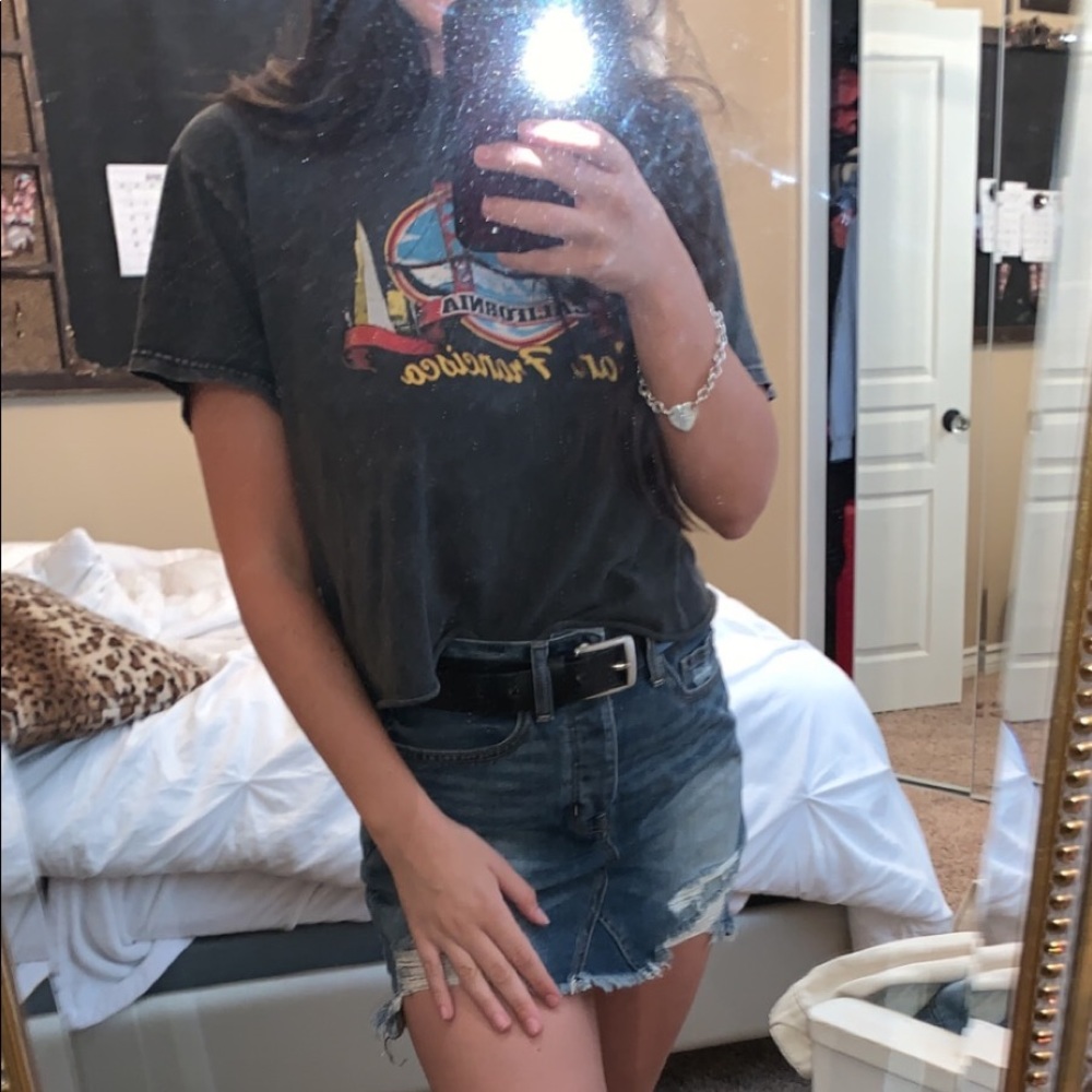 Jean skirt